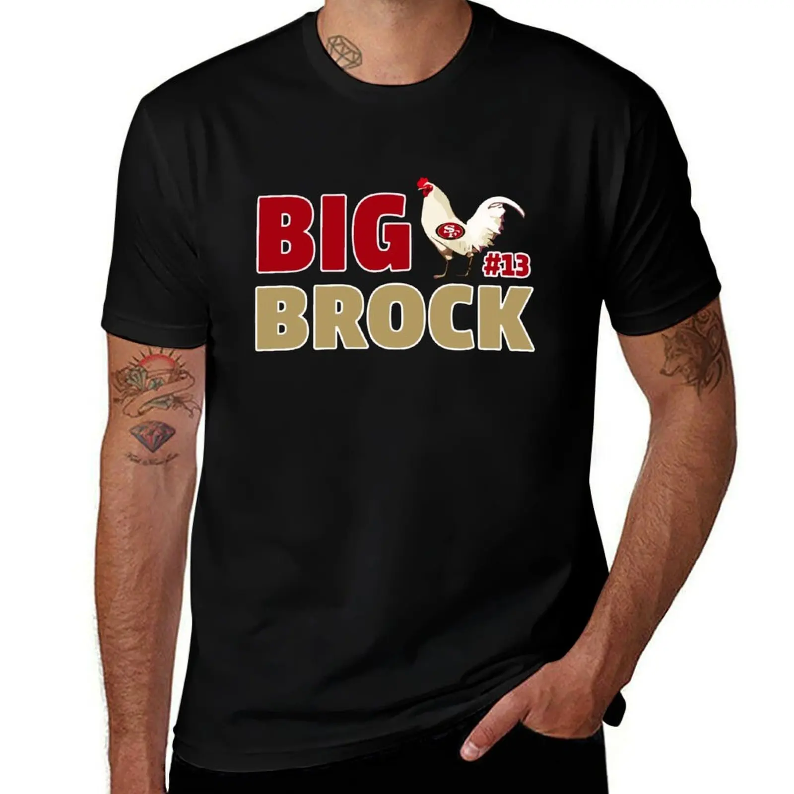 

Brock Purdy Big Brock 13 T-Shirt man t shirts cotton t shirt man luxury funny t shirts man T-shirt