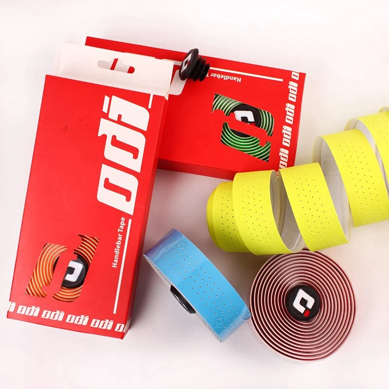 ODI Soft Road Bike Bicycle Handlebar Tape Wrap Cycling Damping Anti-Slip PU EVA Bicycle Handle Belt Straps Cycling Accessories