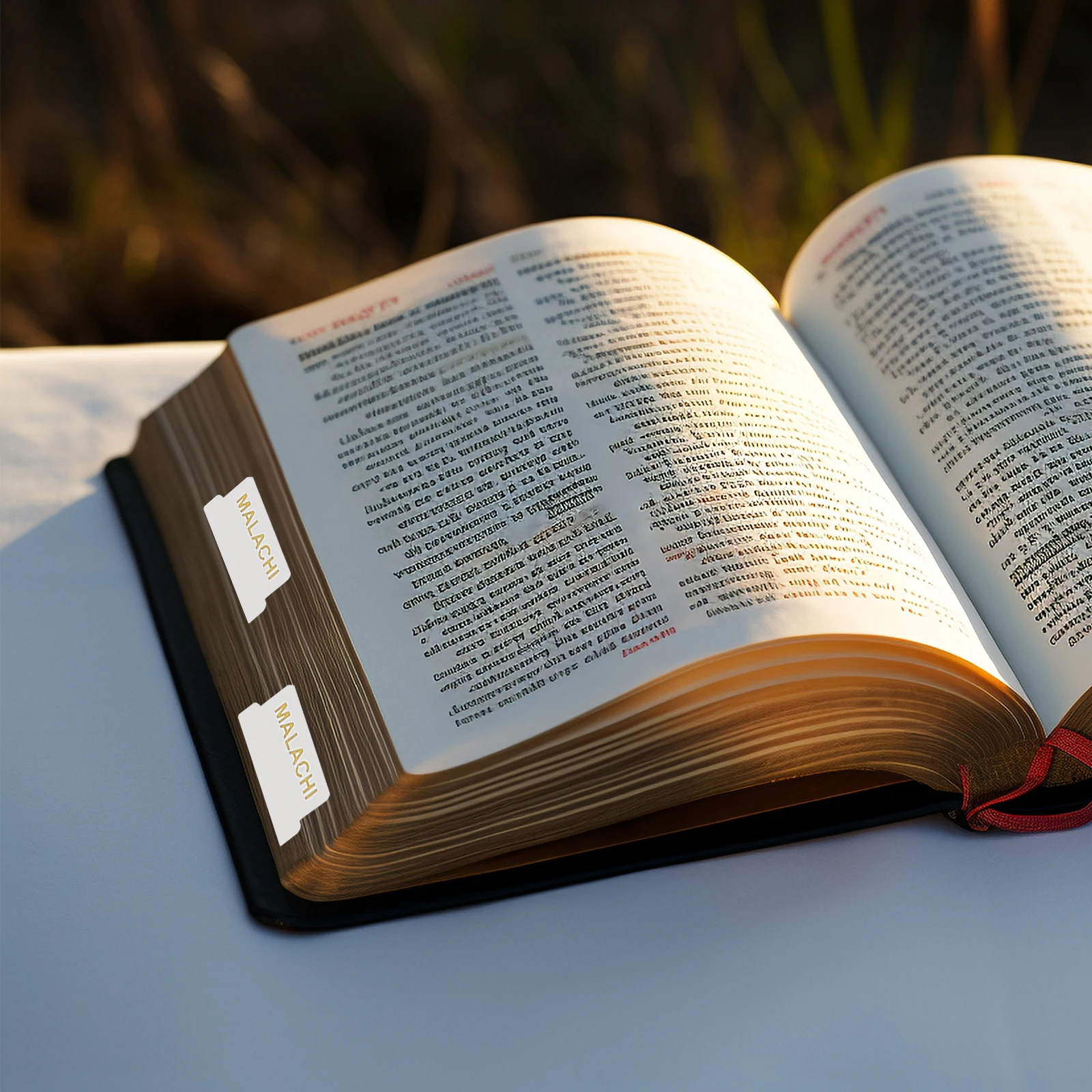 

Bible Tabs Stickers Labels for Marking Easy Locate Section Clear Font Durability Notebook