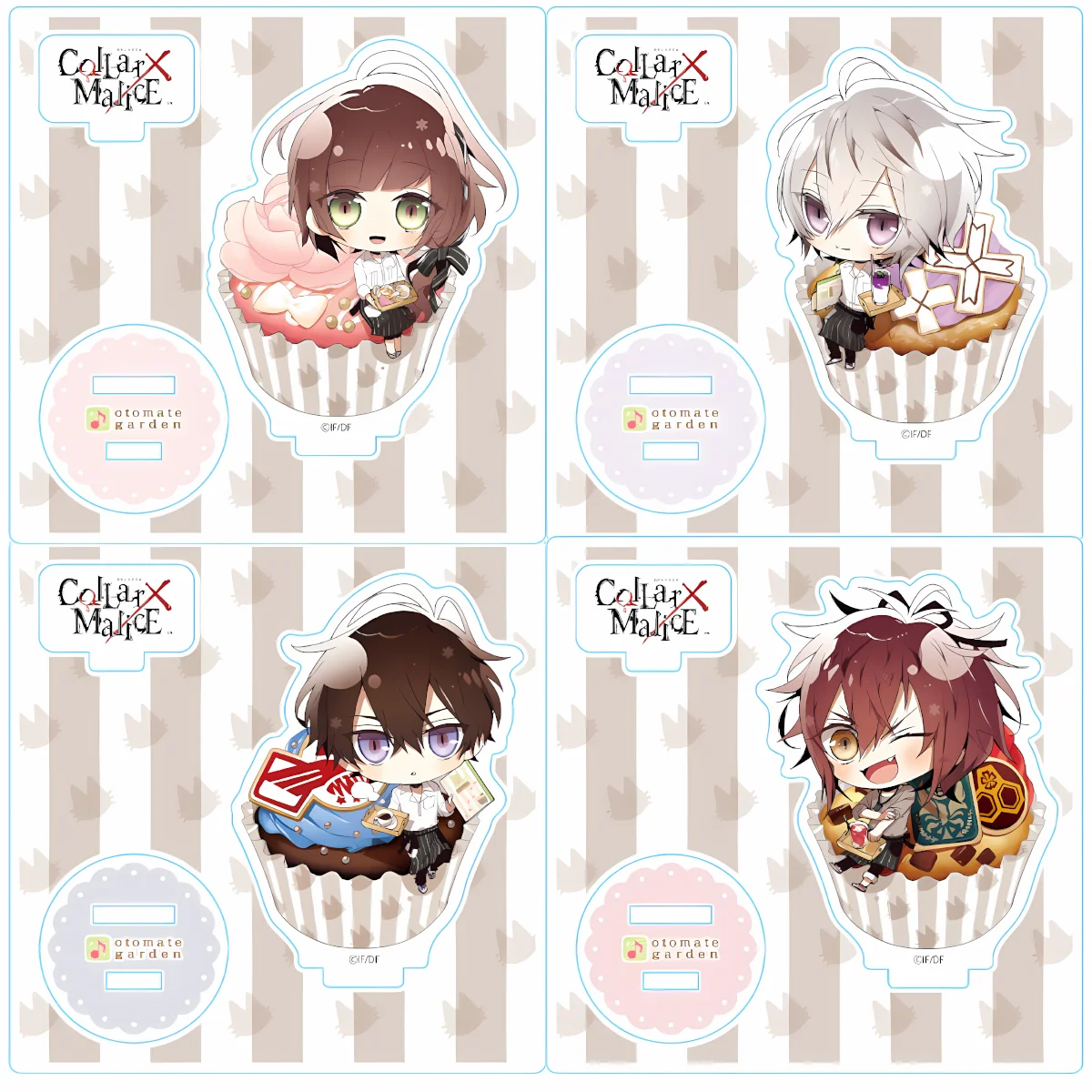 Anime Collar×Malice Acrylic Stand 10cm, Yanagi Figure, Nice Present For Gaming Shelf, Birthday Holiday Otaku keychain