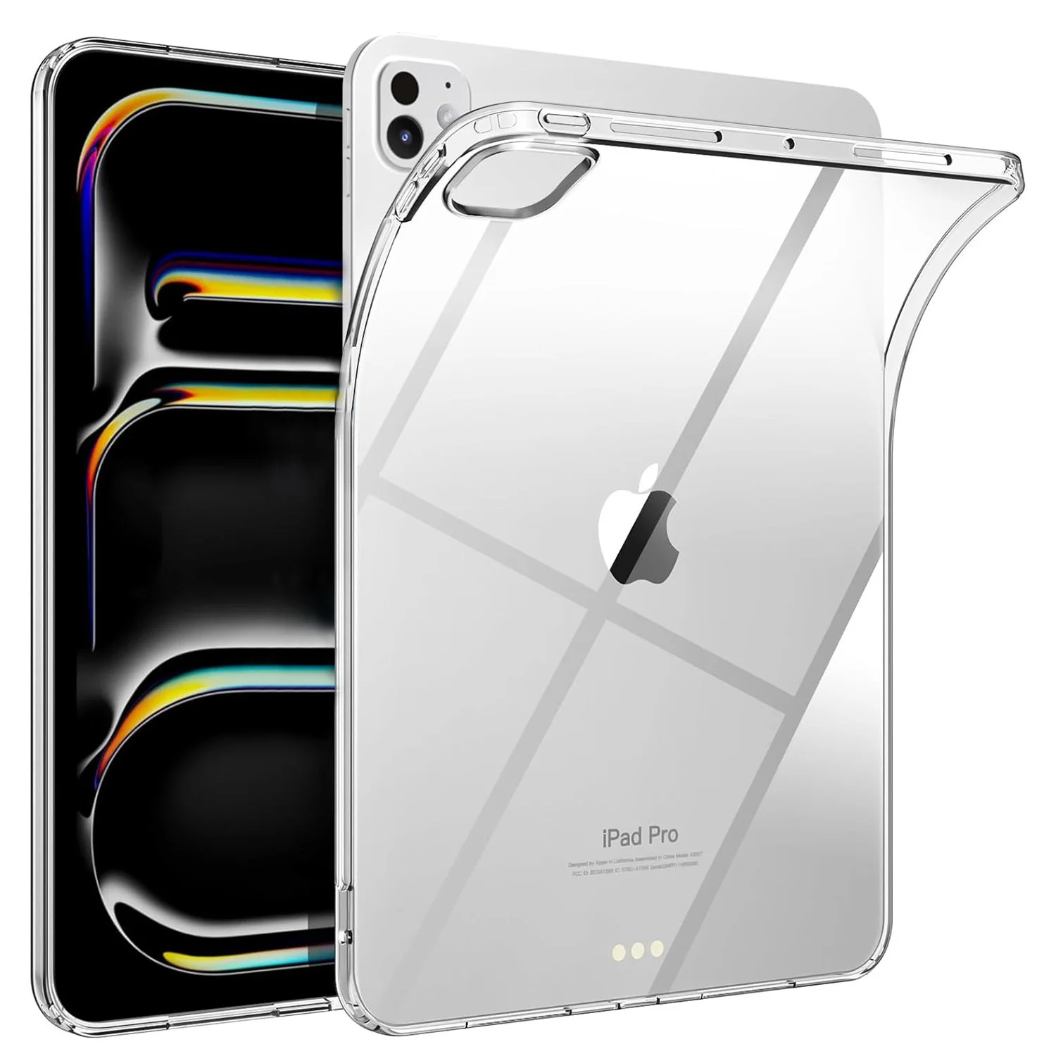 Clear Case For iPad Pro 13 11 M4 2024 Air 11 13 2026 2025 M4 M3 Case iPad Pro 10.5 12.9 Gen 6th 5th 4th 2022 2021 9.7 Case Cover
