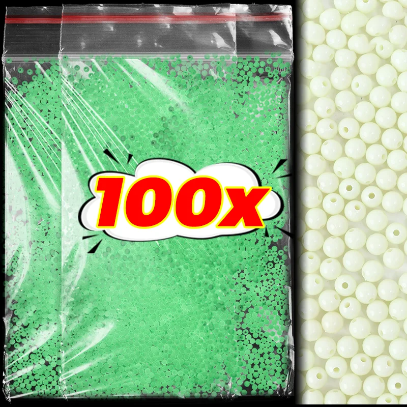 100Pcs Fishing Glow…
