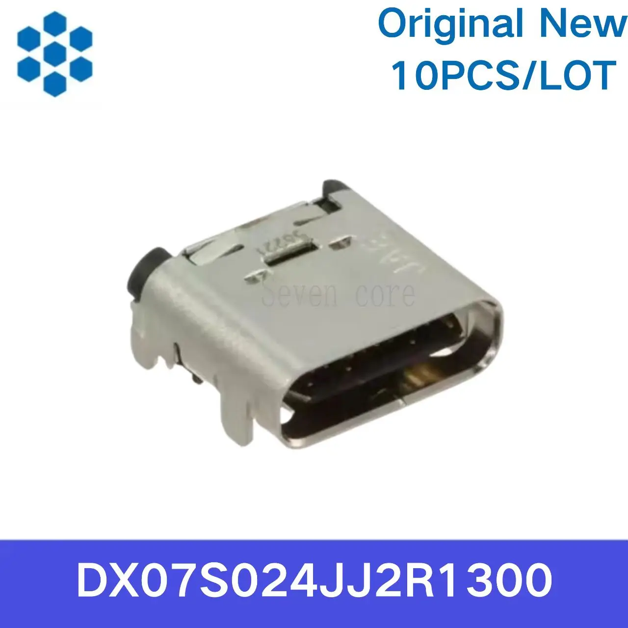 

al New 10pcs/lot DX07S024JJ2R1300[CONN RCP USB3.1 TYPEC 24P Type-C