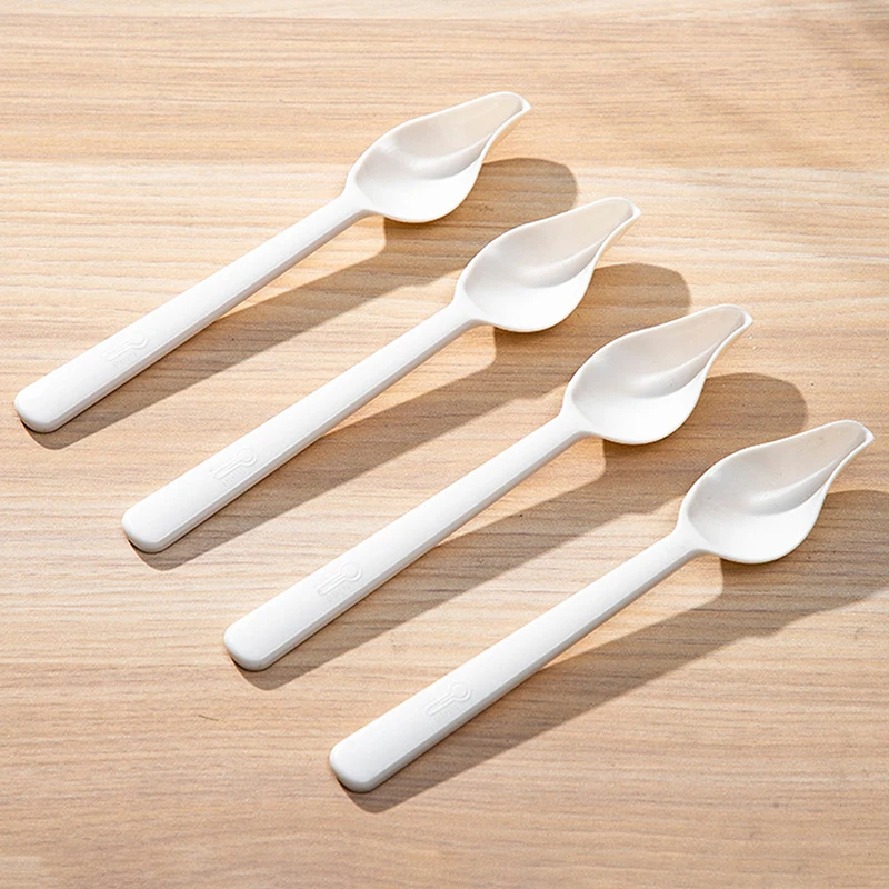 5 قطعة ملعقة للتغذية لفرخ الببغاء البلاستيك عالي-ملعقة تغذية مقاومة للحرارة اليدوية-الببغاوات المقدسة تغذية الطيور الصغيرة #4