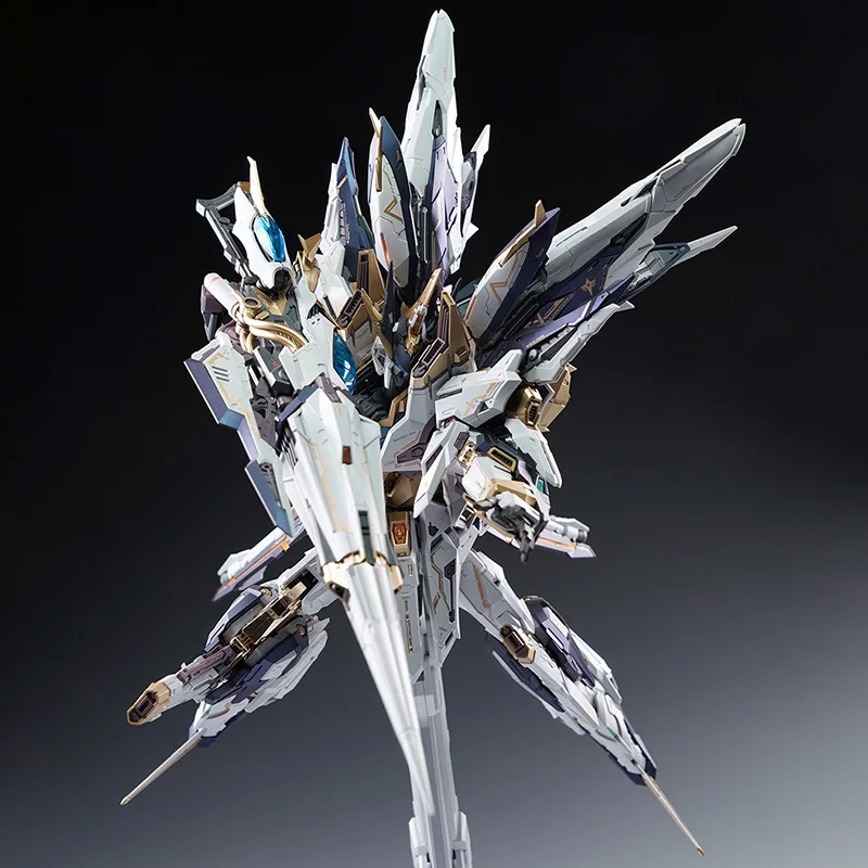 SNNA PMD AURORA MG 1/100 ImperialDawnKnight-saTroops Alloy Die Casting Frame Assembly Mobile Suit Anime Action Figures