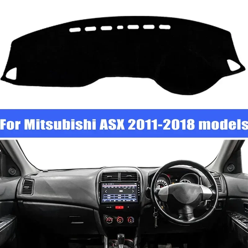 For Mitsubishi ASX 2011-2018 Models Car Dashboard Cover Sun Shade Mats Avoid Light Pads Instrument Panel Protective
