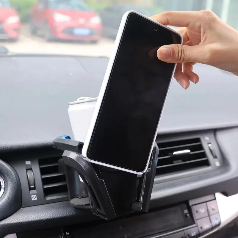 2 in1 Air Outlet Anti-shake Cup Holder High Stability ABS Car Cup Holder Easy To Install Universal Auto Air Vent Bottle Holder