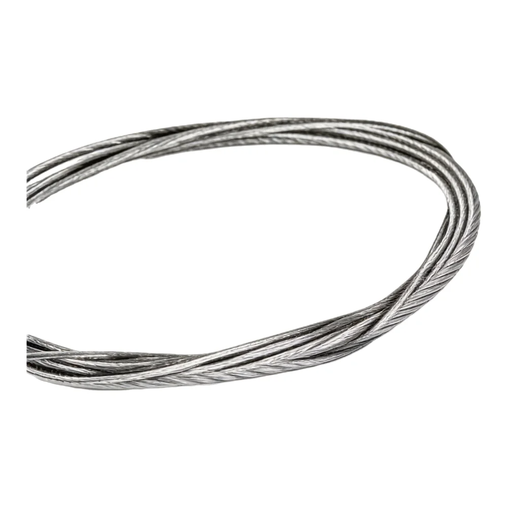 Galvanized Steel Cable Lawnmower Throttle Cable For Harsh Outdoor Conditions Alloy Steel Material Galvanized Steel Construction