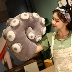 1PC New Simulated Octopus Tentacles Plush Throw Pillows Soft Warm Hands and Feet Tentacles Dolls Funny Room Decor Gifts for Kids