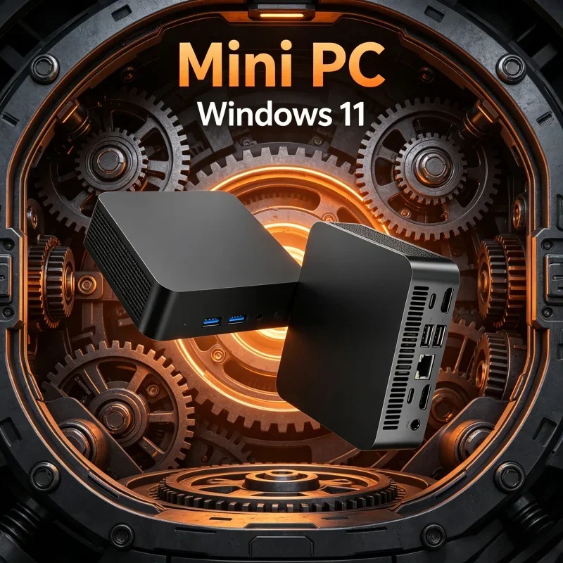 

High Performance Intel N150 Mini Computer Windows 11 2TB SSD 16GB 32GB RAM WiFi6 BT5.2 Lightweight PC For Daily Gaming & Study