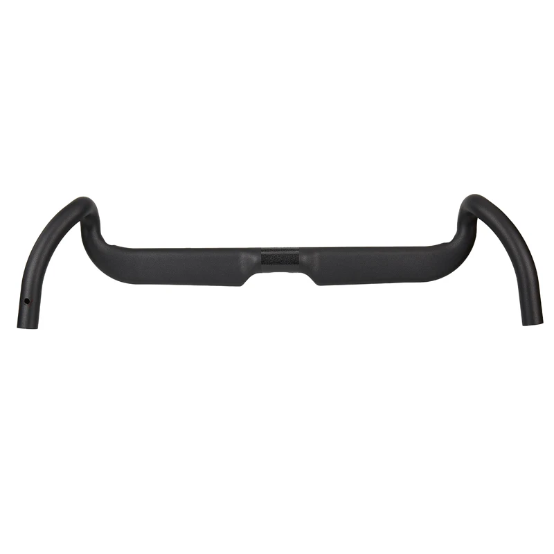 Drop 80 mm vollständig versteckte Verkabelung, mattierter Rennrad-Lenker, Kohlenstoffkies, ultraleicht, große Flare-Stange, 340/380/420/460 mm, 37 Grad – Detail 4