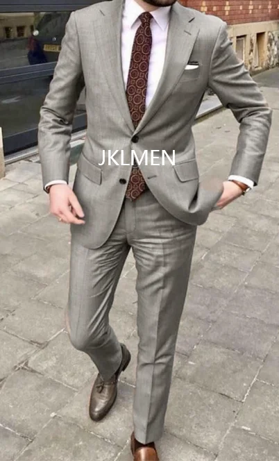 Blazer de lapela casual entalhado masculino, smoking de casamento, terno bonito de padrinhos, baile de formatura, 2023