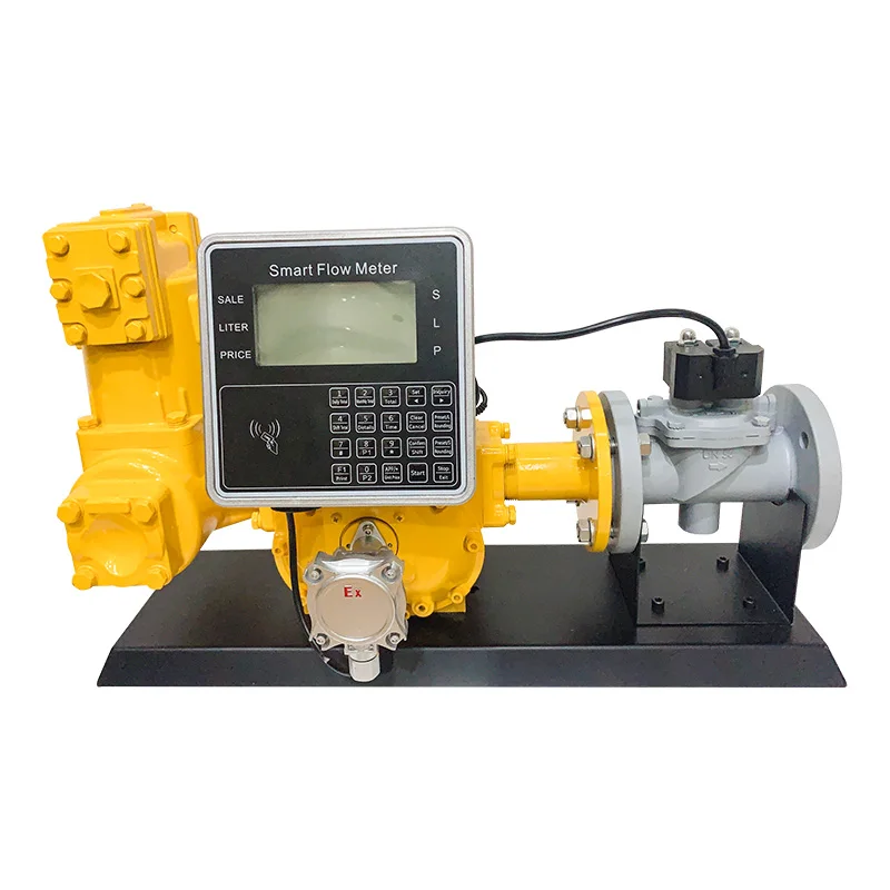 

M50C 2'' 50mm oline Fuel LC Flow Meter with Smart Counter Can Mobile Phone Monitoring