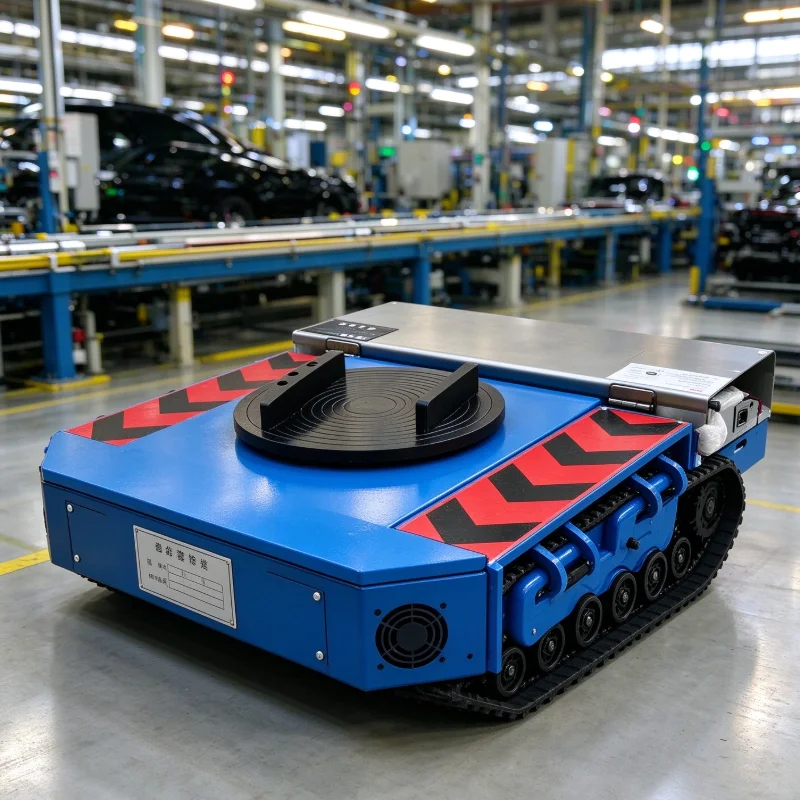 Custom Battery Powered Electric Flat Cart for Factory Equipment Relocation, Heavy Load Moving and Industrial Transfer