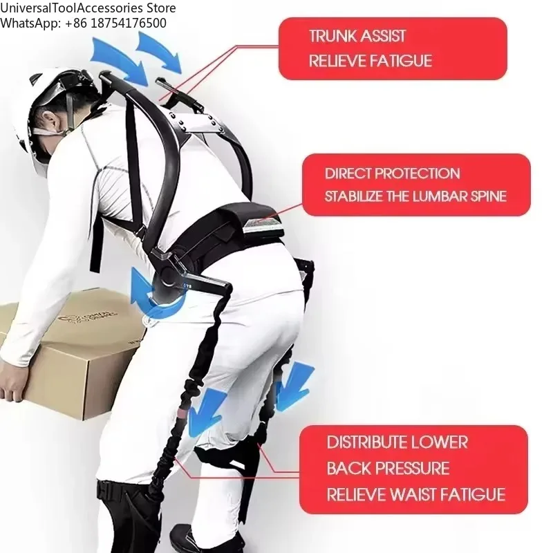 Power-Assisted Walker Shoulder Support Industrial Exoskeleton Equipment Wearable Rehabilitation Moving Goods Equipment