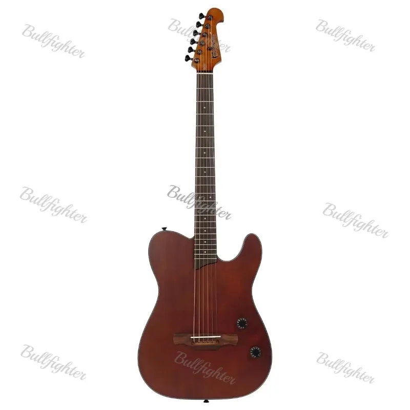 

Bullfighter Strings for Electric Guitar Tremolo Coffee Color Mahogany Body Material Original Bone Solid Wood Classical