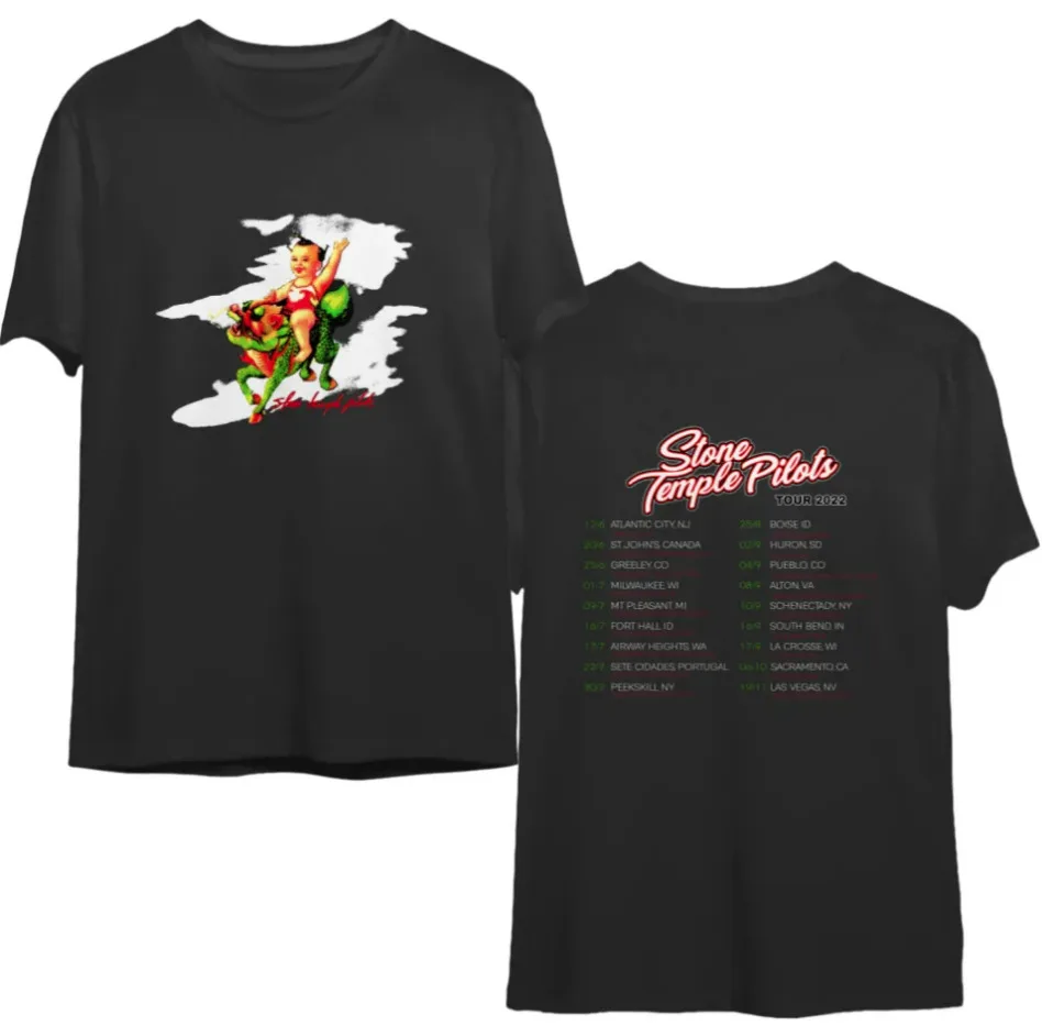 

Stone Temple' Pilots America Tour T-Shirt, Stone Temple' Pilots Tour 2022 Shirt