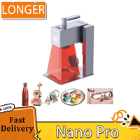 LONGER Nano Pro 12W Portable Laser Engraver, Two Diode Lasers with FAC, 5000mm/s Ultra-Fast Speed, 0.02mm Precision with Field