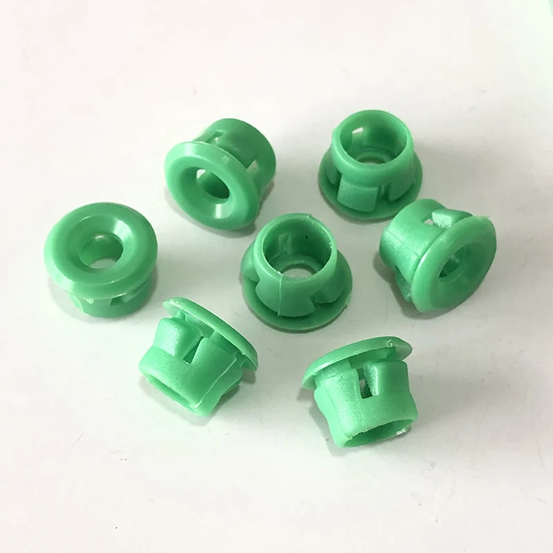 20 قطعة من مشابك تثبيت العتبة ذات التنورة الجانبية وحلقات تثبيت بلاستيكية خضراء 51711932996   ل BMW E30 E32 E36 E46 E60 E61 E63