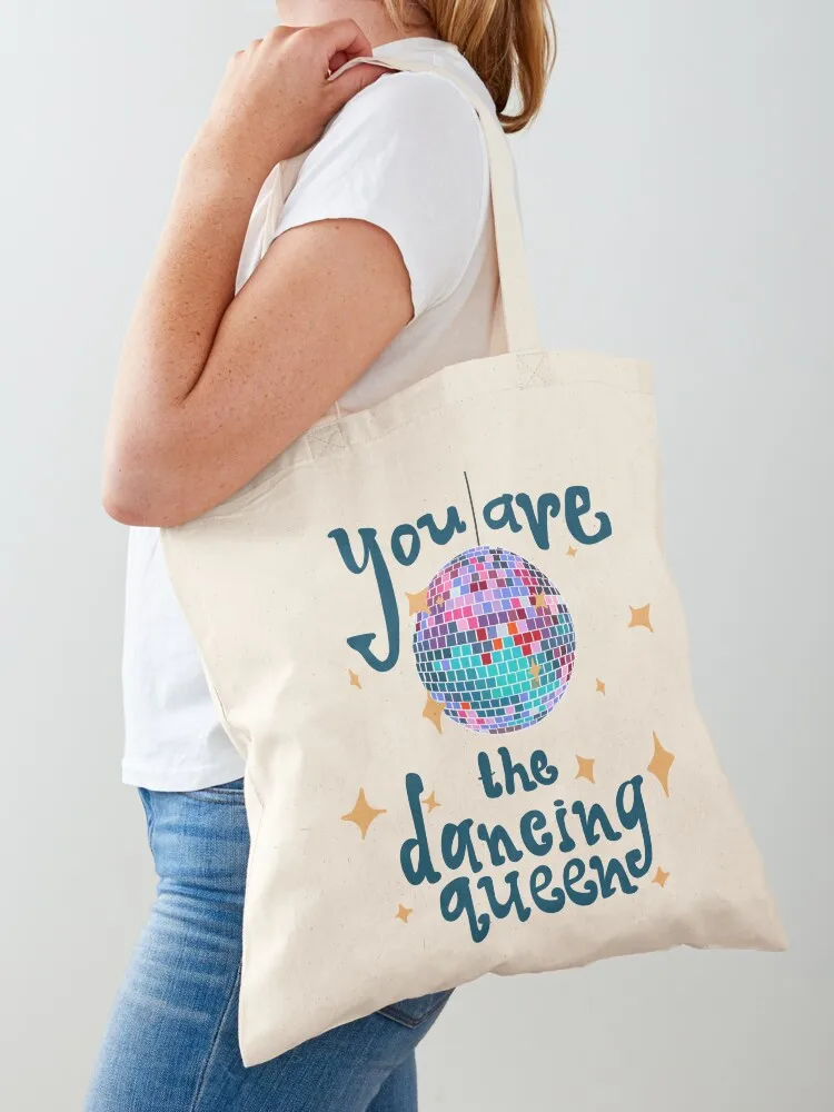 Disco Dancing Queen Tote Bag tote bags cloth bags Women's beach bags female bag Women's bag Canvas Tote