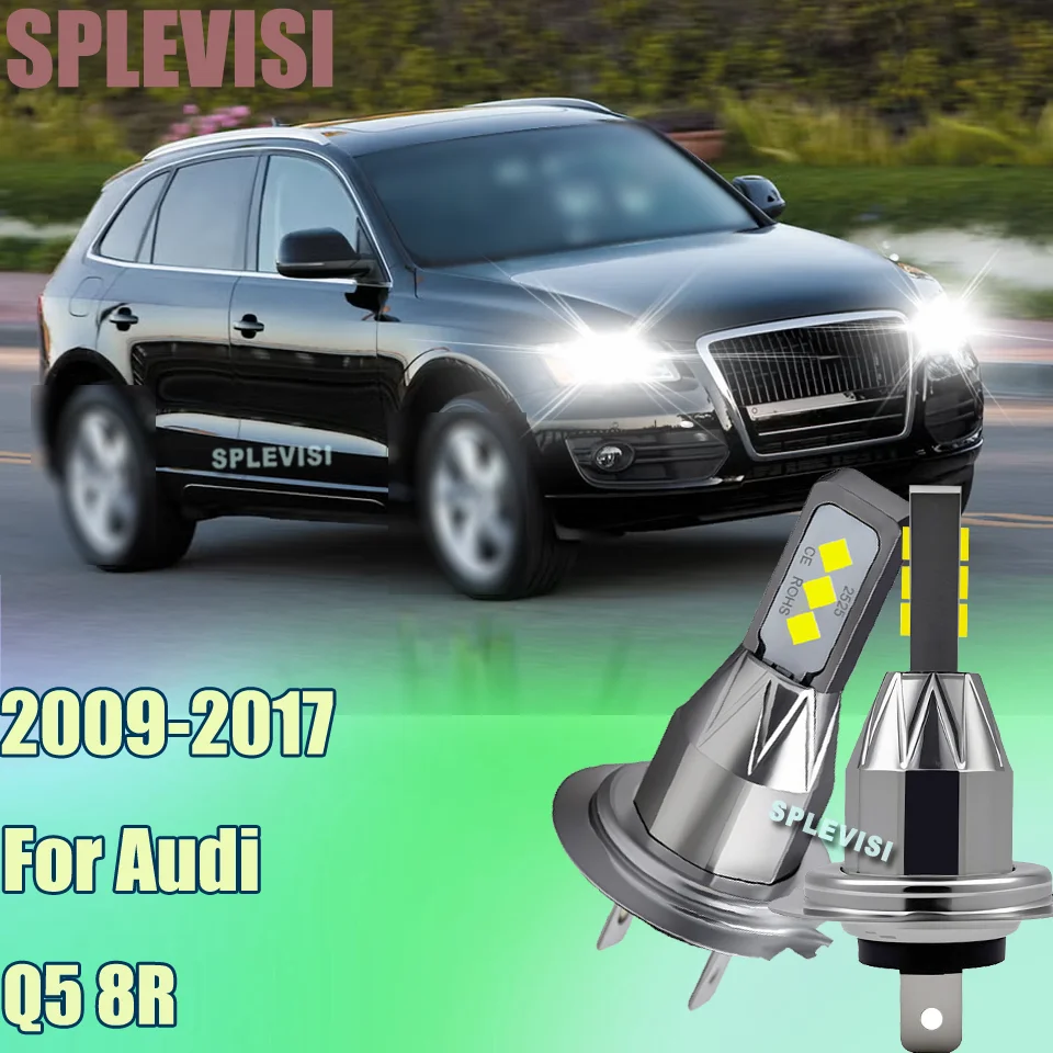 

High Power 2x 60W 477 H7 499 LED Headlight Bulb Auto Car Head Lamps For Audi Q5 8R 2009 2010 2011 2012 2013 2014 2015 2016 2017