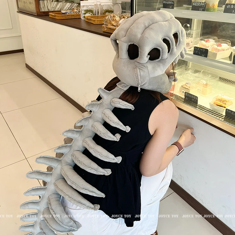 

Lifelike Dinosaur Skeleton Cos Props Children Adult Cute Wearable Mask Halloween Party Carnival Cosplay Costumes Funny Headwear