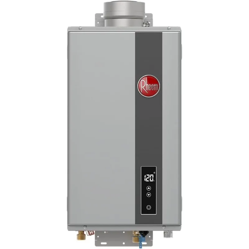 RTG-70DVLN-3 High Efficiency Non-Condensing Indoor Tankless Natural Gas Water Heater, 7.0 GPM