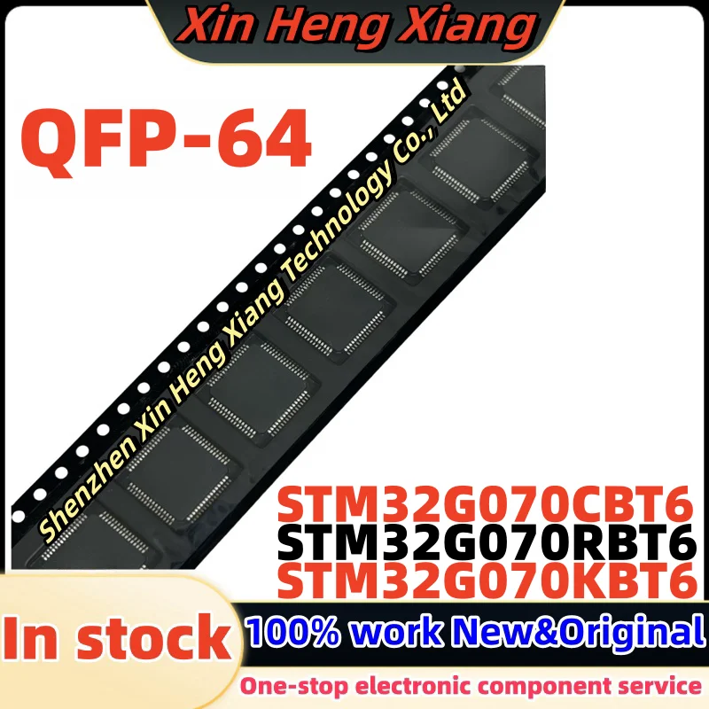 

(5pcs)STM32G070RBT6 STM32G070CBT6 STM32G070KBT6 STM32G070 KBT6 RBT6 CBT6 QFP-64 Chipset