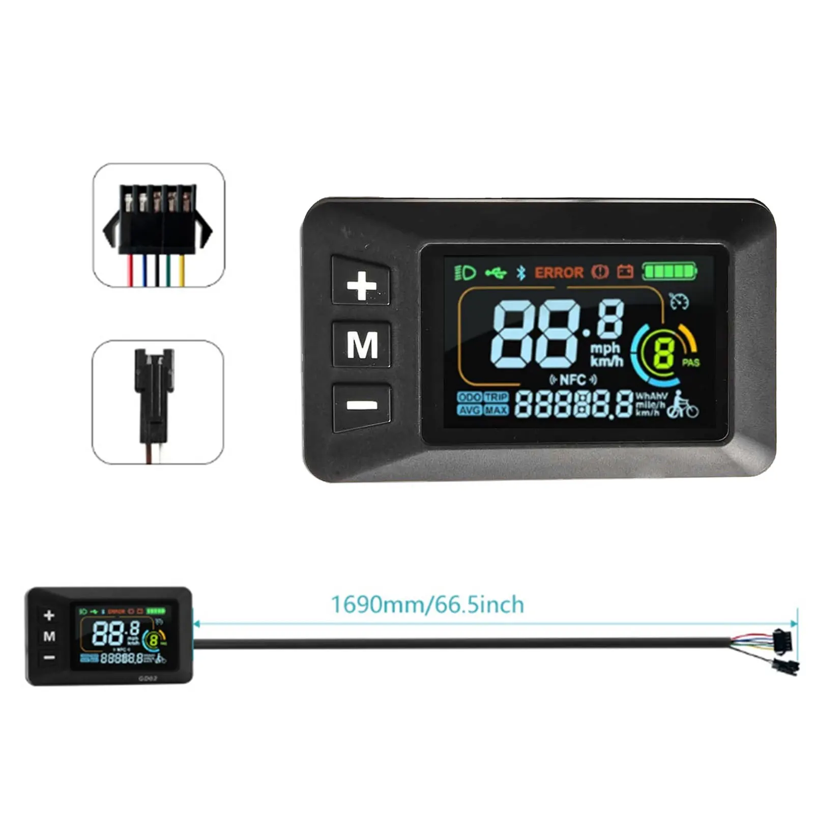 1Pc Display GD02 Sm…