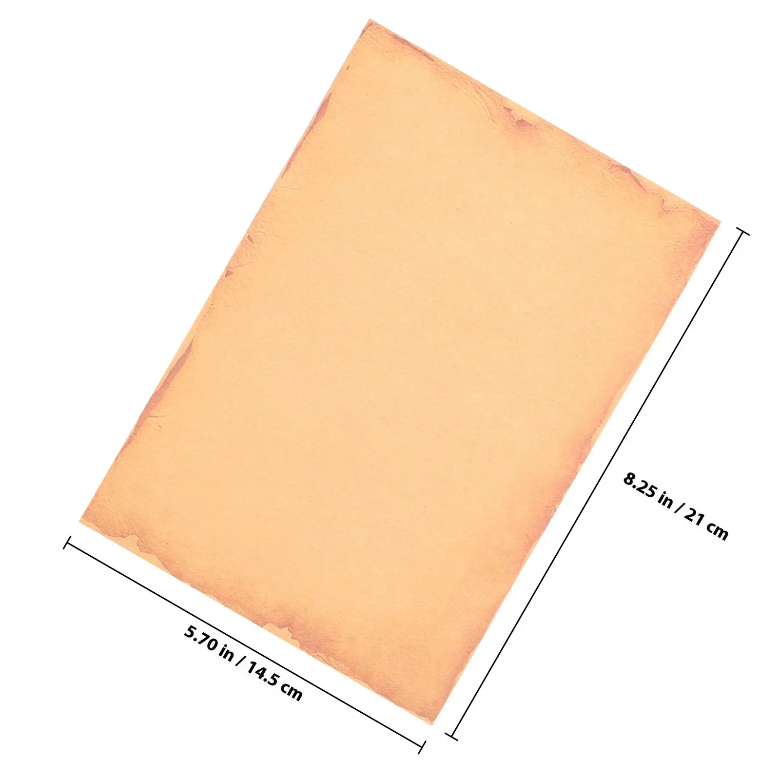 8Sheets Retro Writing Letter Paper Decorative Stationery Paper for Invitations Notes Crafts Stationery Writing Supplies