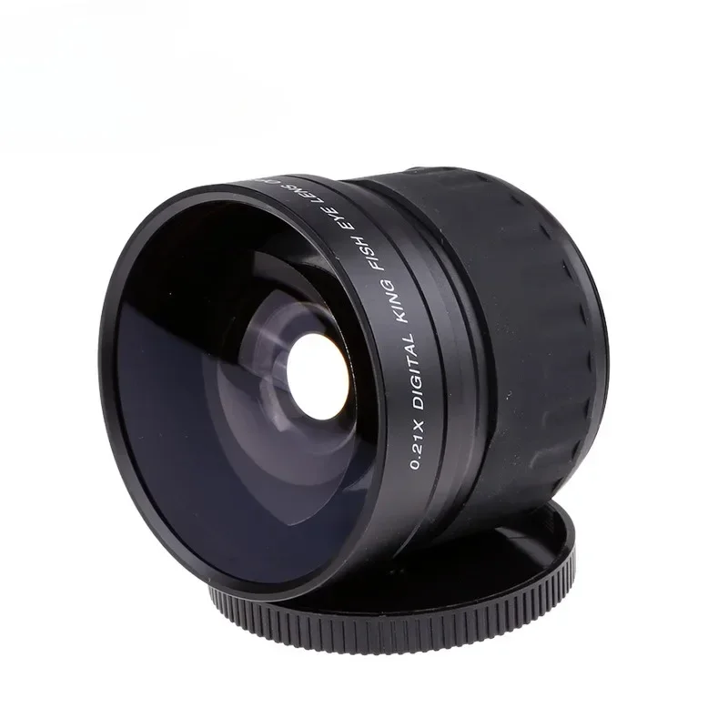 52mm 58mm 0.21x Fisheye Lens for Nikon Canon OLYMPUS Pentax Sony FUJI Camera Lens with 58mm UV Filter Lens Thread