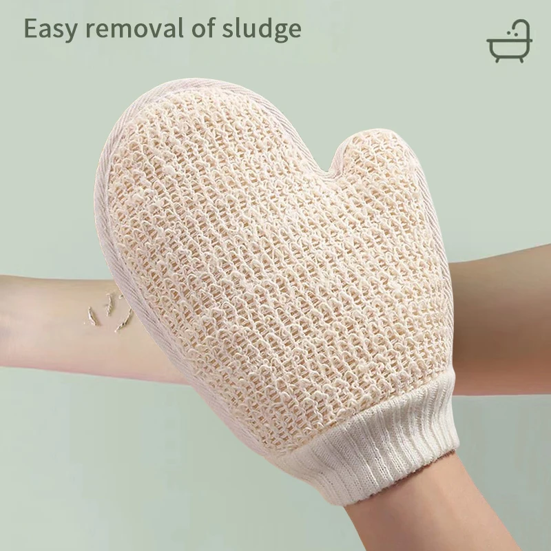 1Pcs Lotion Apply Glove Dual Function Body Lotion Applicator Glove Massage Bath Shower Skin Care Mitt