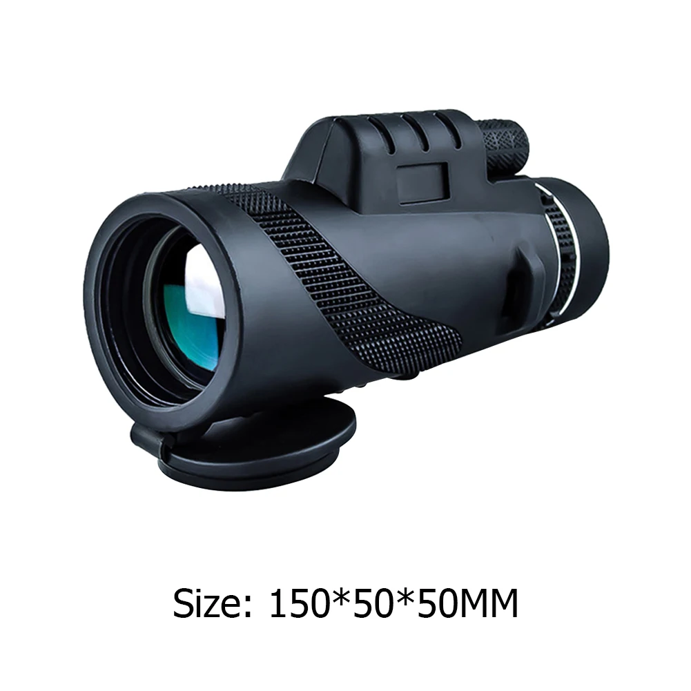 10X Monocular Telescope Lightweight Night Vision Telescope BAK4 Optical Lens Multi-function Monocular for Travel Concert