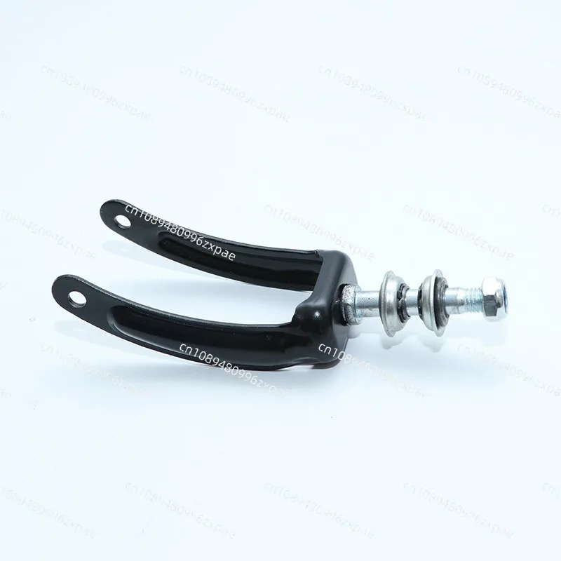 Wheelchair Front Fork Steel With Bearing 7Inch 8Inch Universal Wheelchair Front Fork Spare Parts