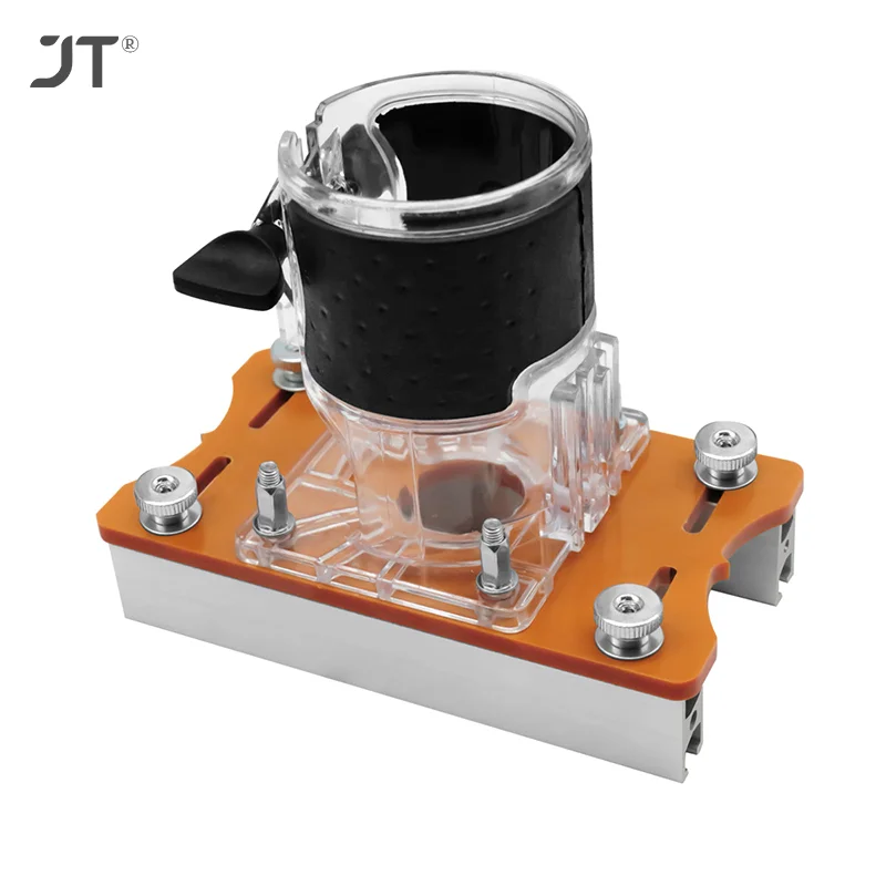 

For 65mm Trimming Machine 2 In 1 Slotted Bracket Invisible Fasteners Wardrobe Cupboard Panel Punch Locator Aluminum With Scale