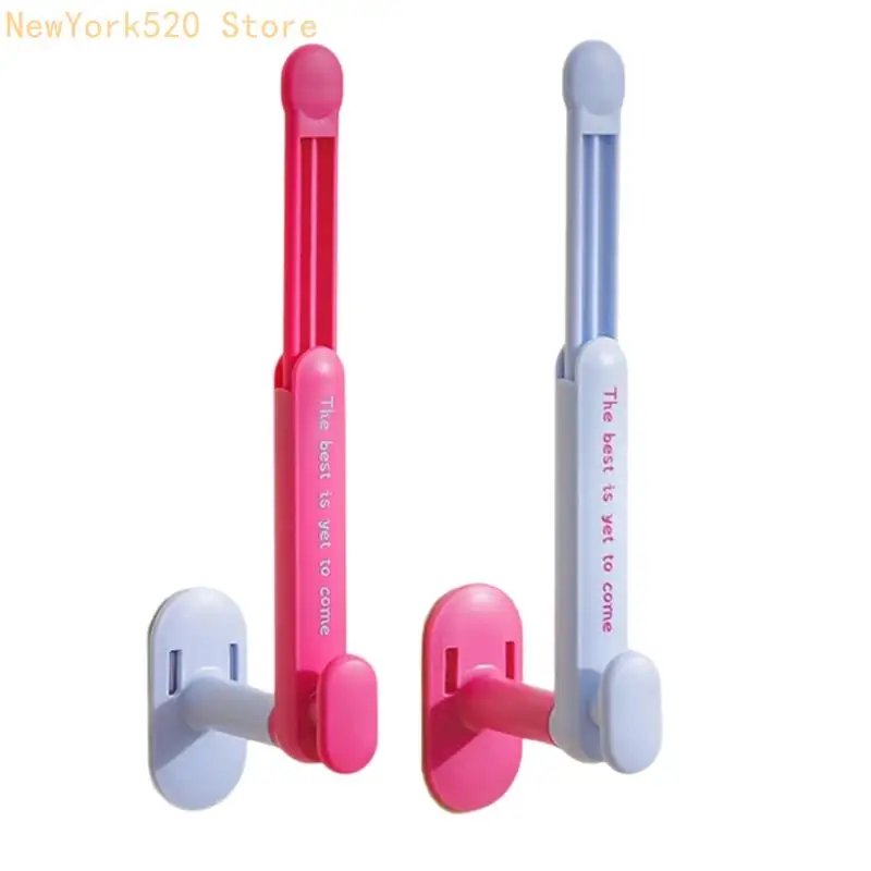 

N84C Delicate Wall Decors Adjustable Sticky Hair Accessories Organizers Jewelry Storage