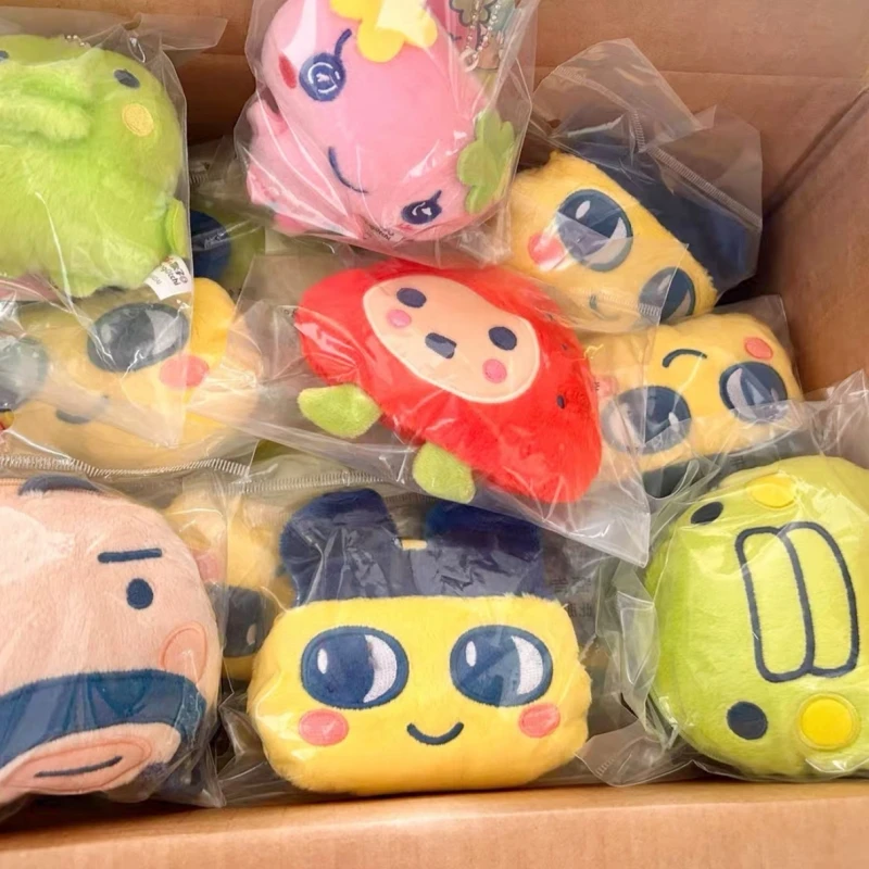 

Bandai натуральная тамагочи Ooguch Oomimi, милая плюшевая игрушка, подвеска, электронная сумка для хранения в машинном стиле для домашних животных, чехол для наушников, подарки