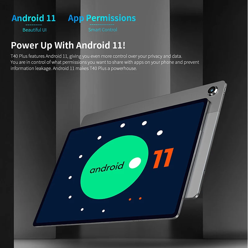 Teclast T40Plus tablet z systemem Android 11 10.4 cali 8GB/128GB 2000*1200 FHD IPS 8MP/5MP kamera plug-in sim call WiFi