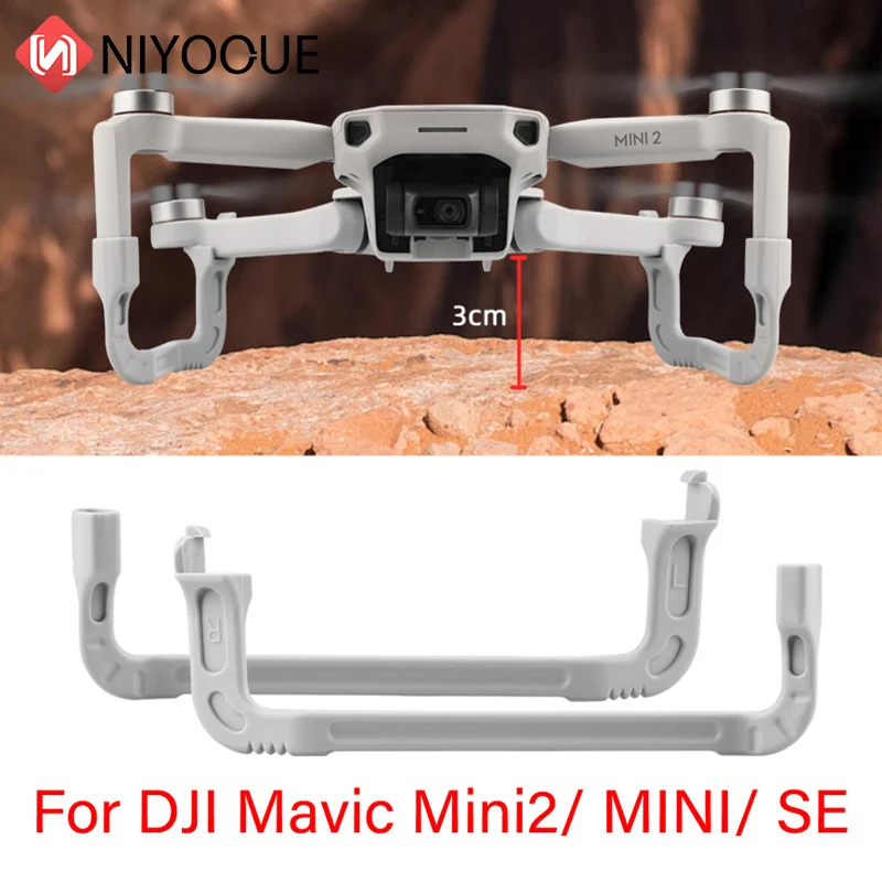 Landing Gear for DJI Mavic Mini 2/SE Height Extended Leg Protector Quick Release Feet Extensions Mavic Mini SE Drone Accessory
