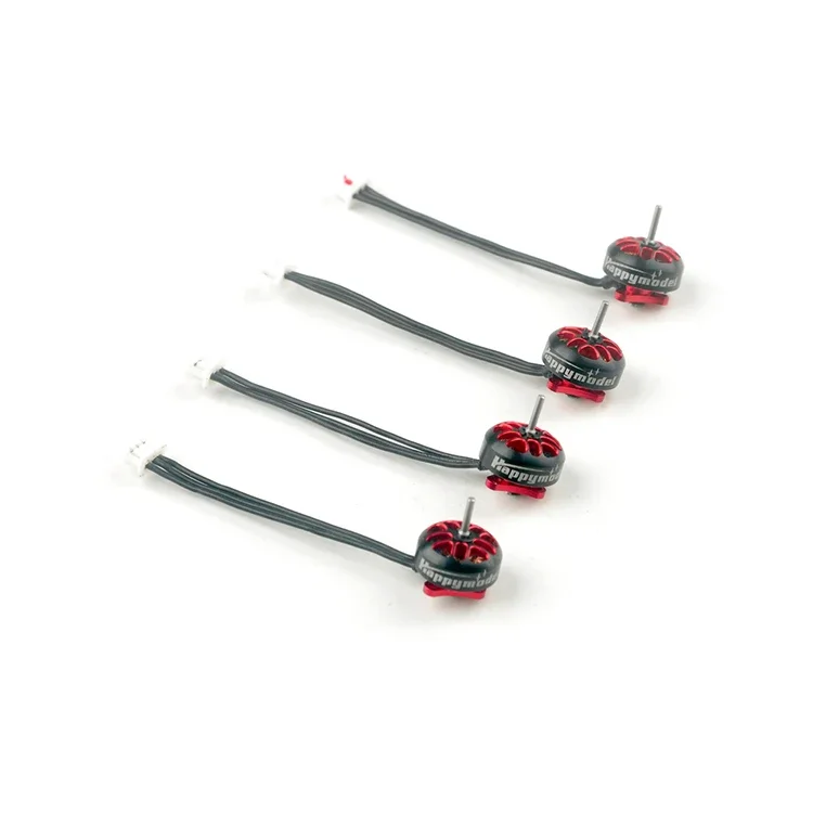 4PCS HappyModel EX0802 14000KV 19000KV 22000KV 1-2S Brushless Motor for RC FPV Racing Freestyle Mobula6 HD Tinywhoop Drones