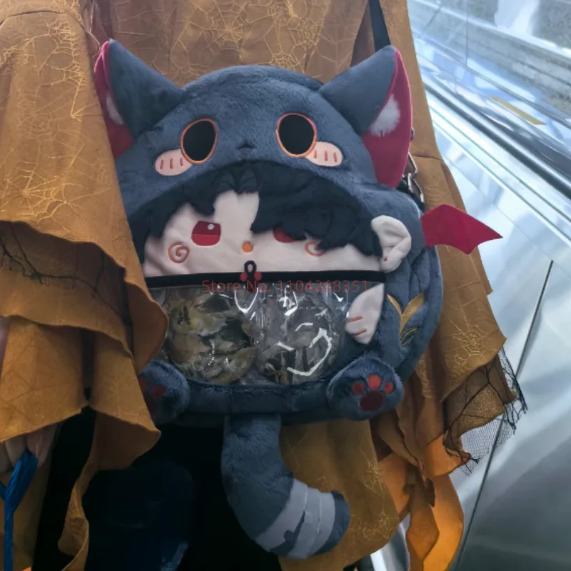 Game Honkai Star Rail Blade Plush Bag Backpack Shoulder Bag Anime Cute Toys Bags Cosplay Transparent Crossbody Messenger Itabag