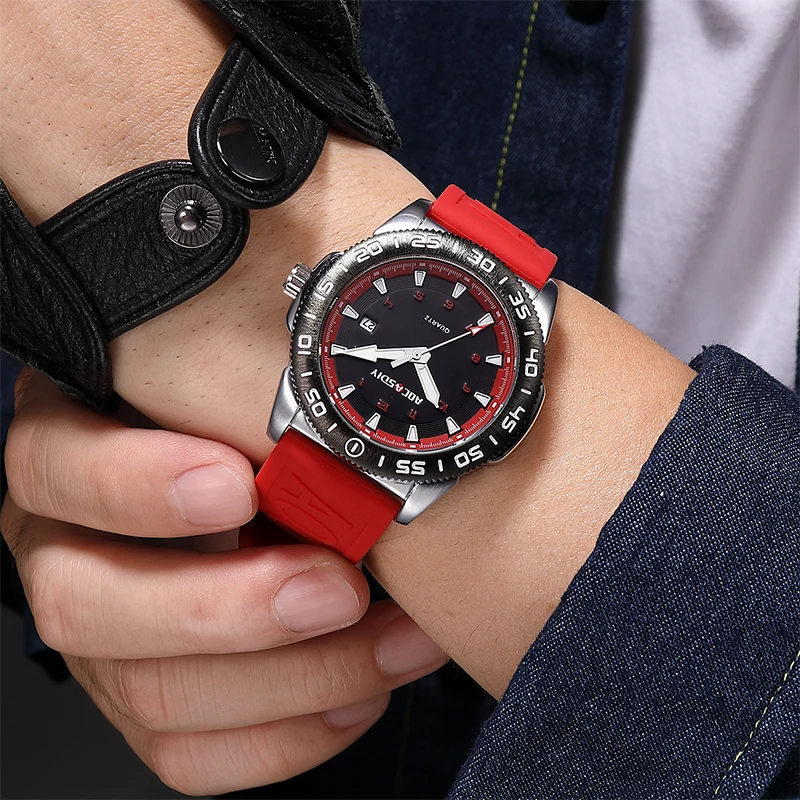 Waterproof Watches for Men Sport Design Endurance Watch Quartz Watch Profession Wristwatch Chronograph High Quality Men Clock