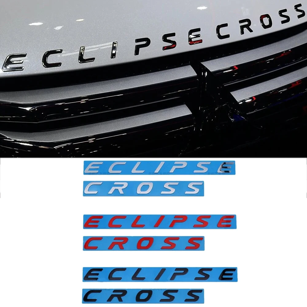 

3D ABS задний багажник автомобиля, наклейка с буквами, наклейка для Mitsubishi ECLIPSE CROSS, логотип Lancer Cordia Pajero Outlander, аксессуары