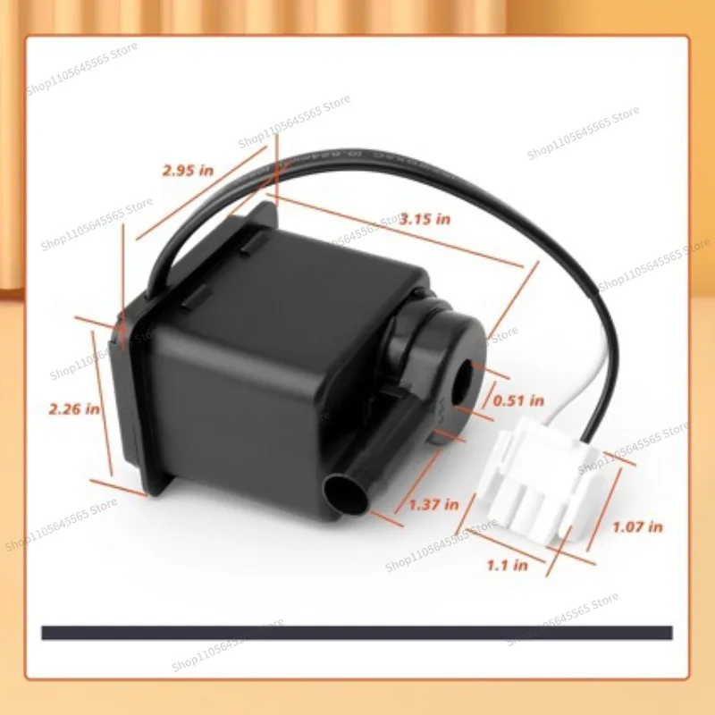 For Suitable for WP2313628 Ice Maker Water Pump W11566405 120V