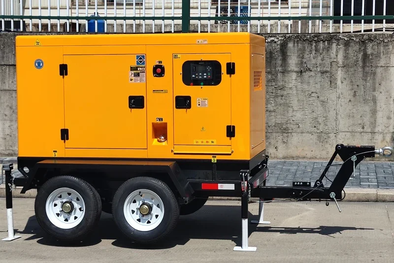 LETON POWER portable home standby generator 30kva 30kw diesel generator price with trailer 40 kva generator 40kva silent