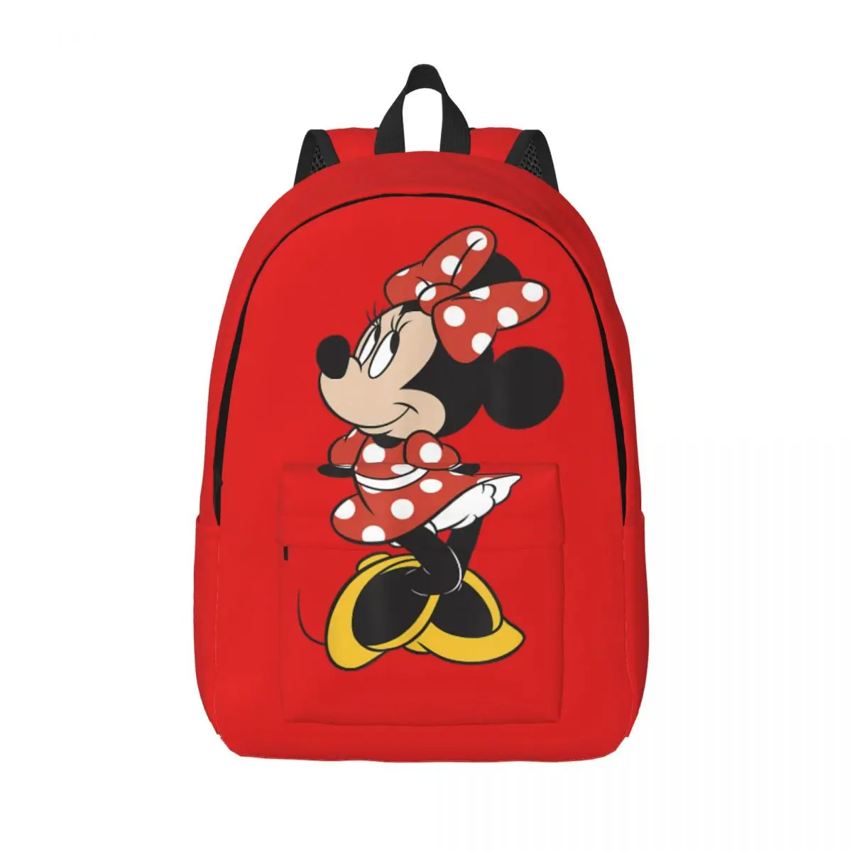 حقيبة ظهر ميكي آند فريندز للرجال والنساء، حقيبة كتف عصرية للطلاب والأعمال، حقيبة كتف ميني ماوس للكلية متينة