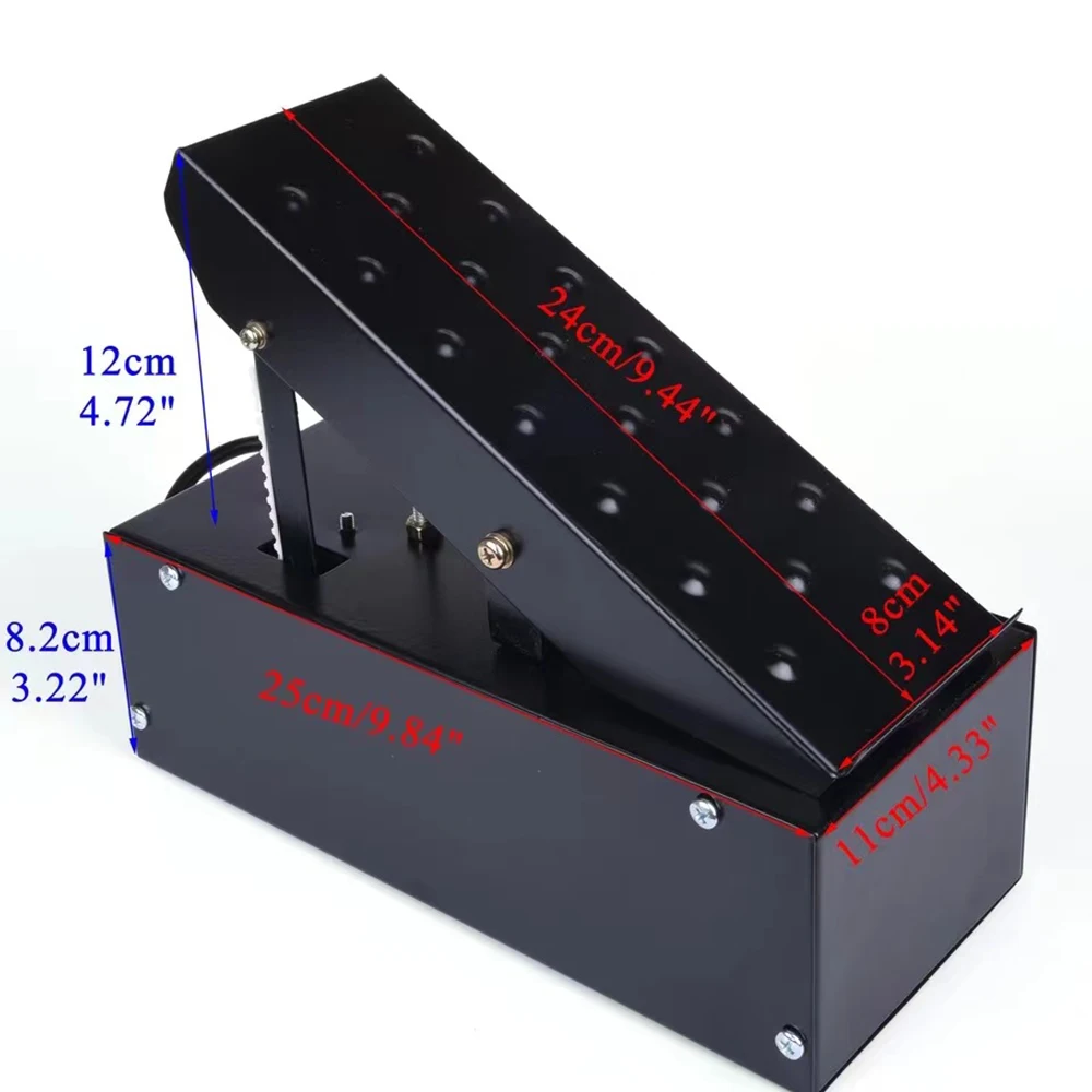 3pins Foot Switch Foot Pedal Controller Remote Current Regulation Control Arc Fit AC/DC TIG Argon Arc  Electric Welding Machine