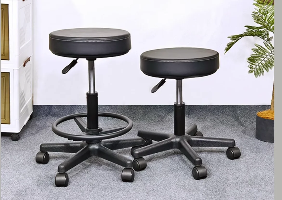 

Rotating lift bar chair, bar chair, hospital dental round stool