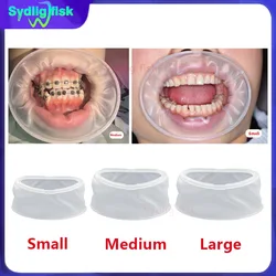 10/20Pcs Dental Rubber Mouth Opener Disposable Cheek Retractors Orthodontic Oral Lip Cheek Retractor O Shape Expander Dentistry