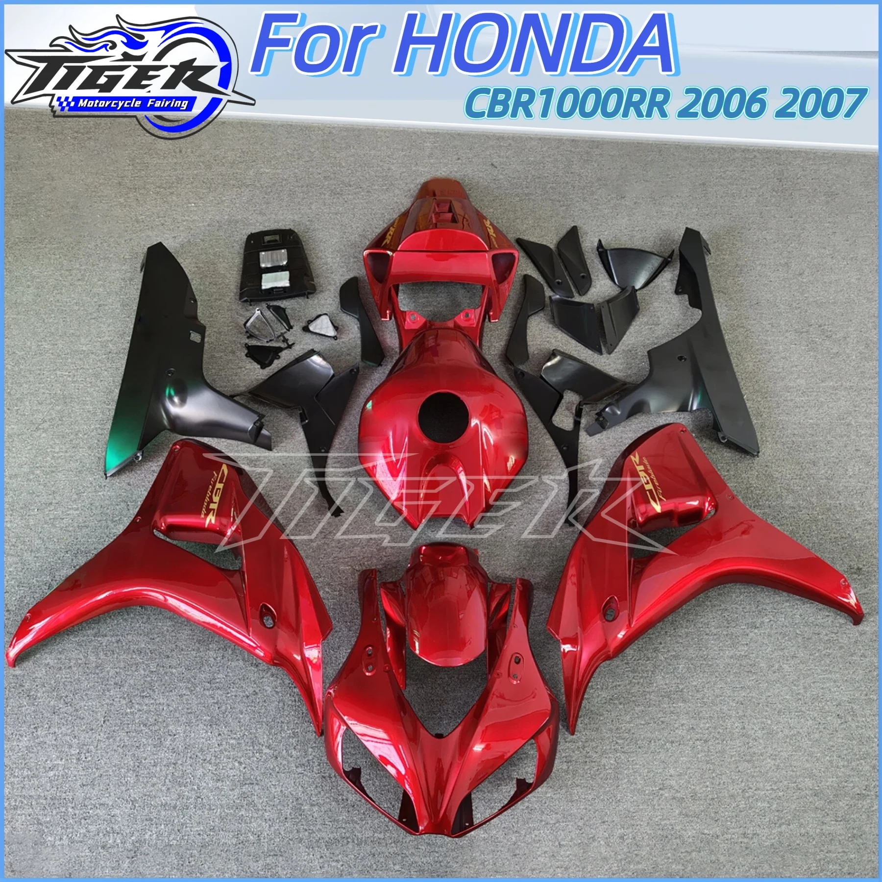 

For HONDA CBR 1000RR CBR 1000 CBR1000RR 2006 2007 Motorcycle Full Body Fit Fairing For Honda CBR1000 2006 - 2007 Full Fairings